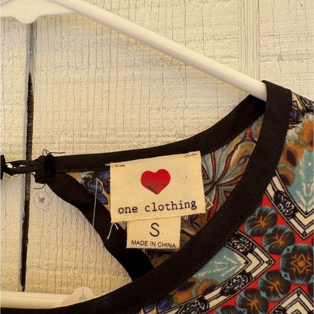 One Clothing Multicolor Patterned Dress